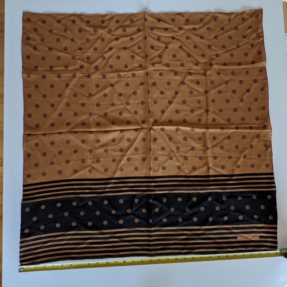 Vintage Geoffrey Beene Silk Scarf